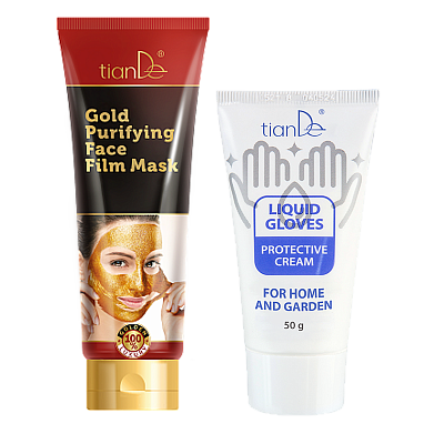 Face cleansing and hand protection